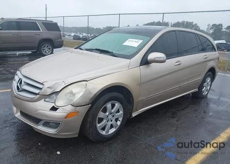 2006 Mercedes-Benz R 350 4Matic из США, поврежденный, VIN 4JGCB65E76A011722